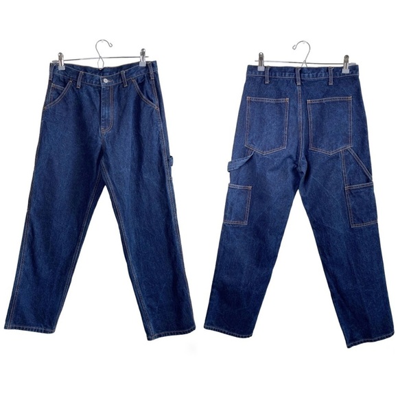 JOHN GALT High Waist Carpenter Jeans size S - Picture 1 of 10